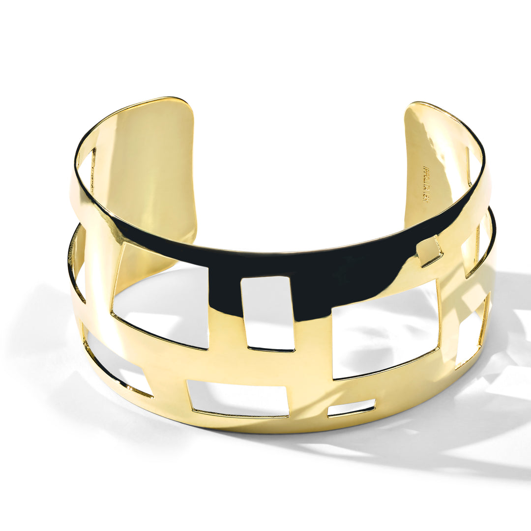 Multi-Square Cuff Bracelet