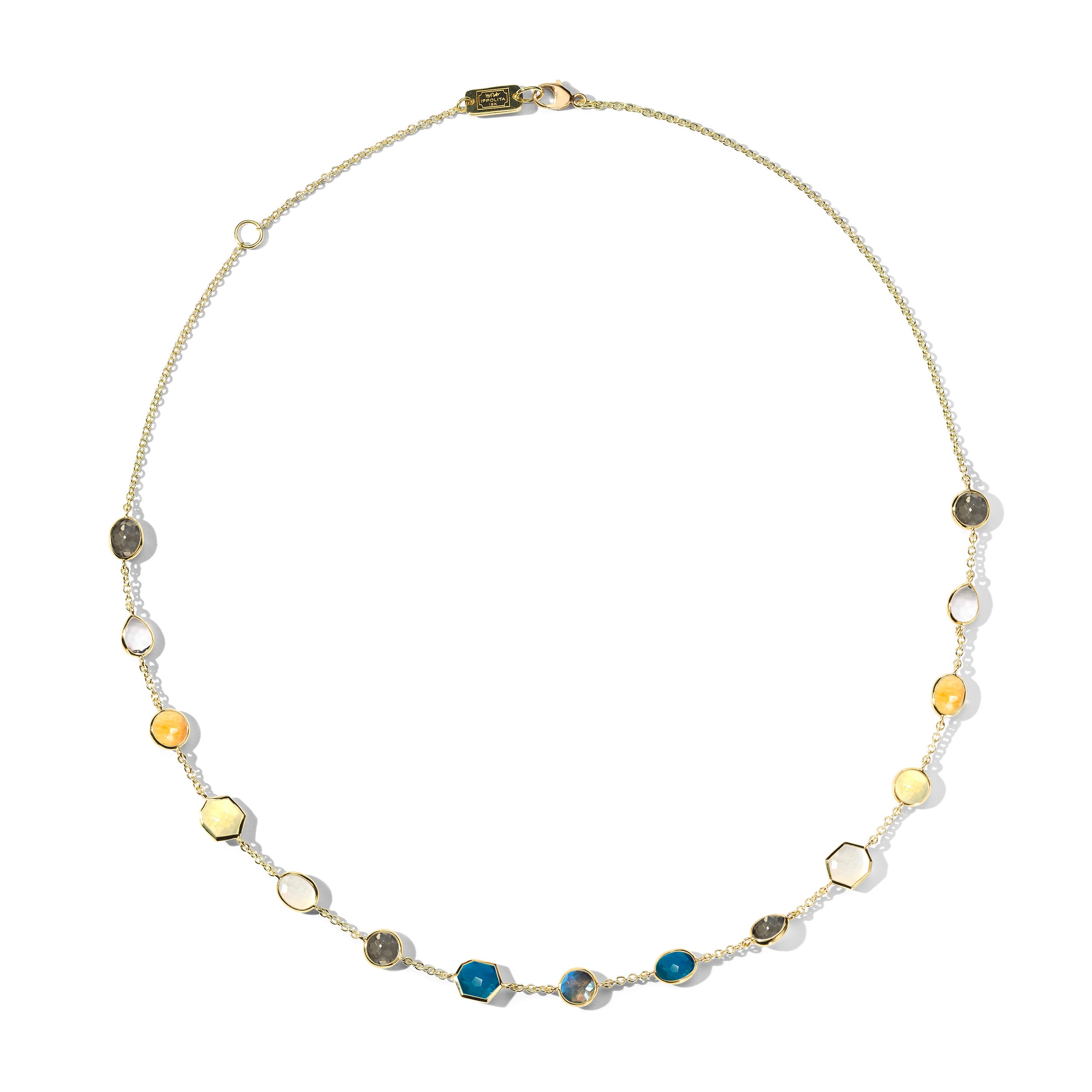 18K Gold Rock Candy Station Necklace | IPPOLITA