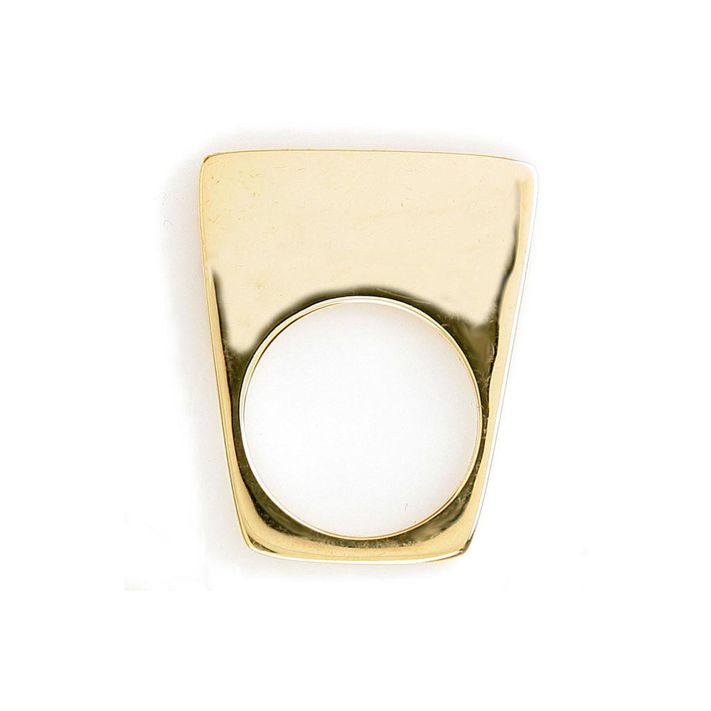 Pavé Diamond "Flat Top" Ring (.12ctw)
