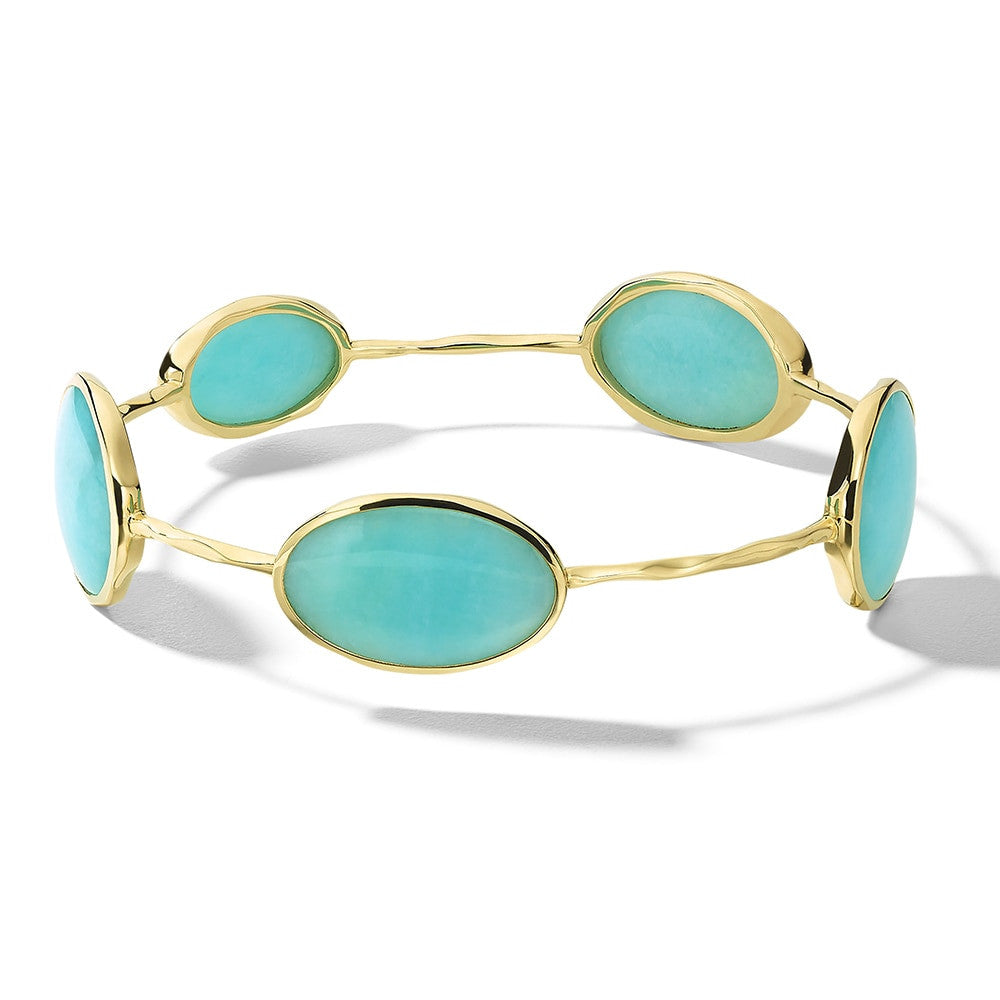 5-Stone Bangle in Sterling Silver – IPPOLITA
