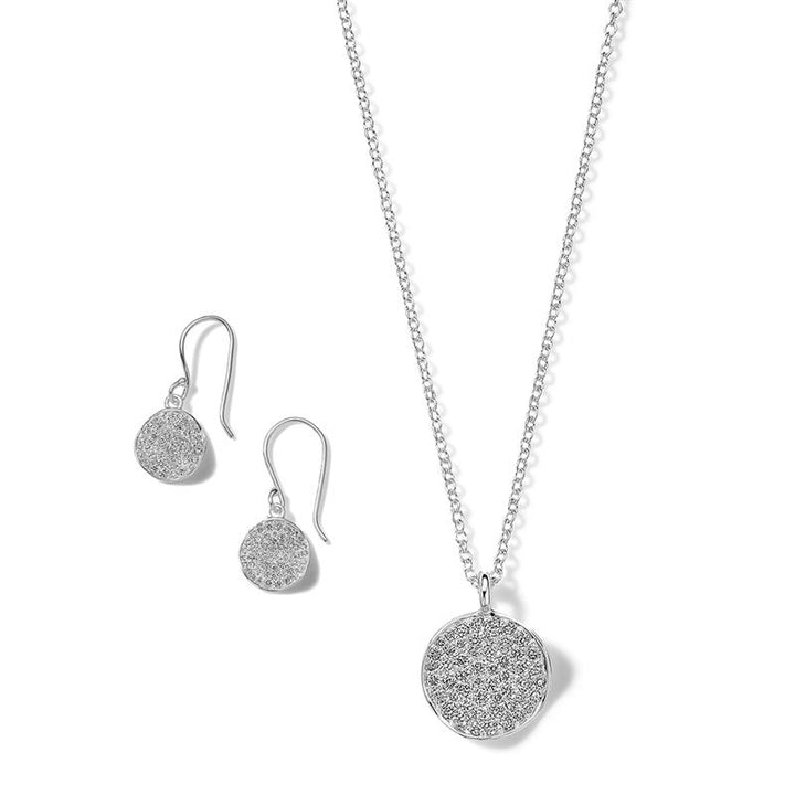 Small Flower Earring and Pendant Set