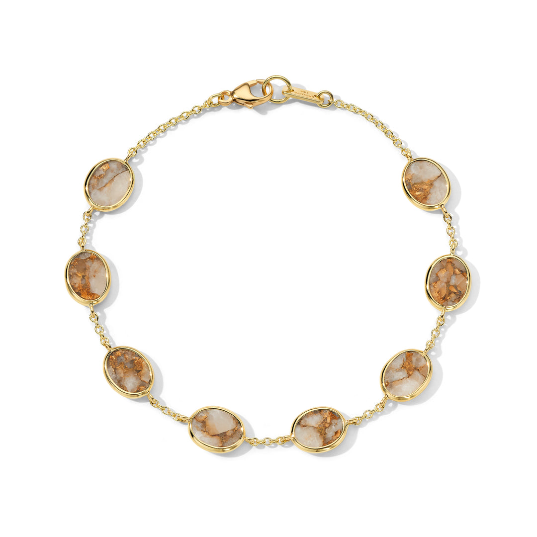 Large Stone Confetti Bracelet