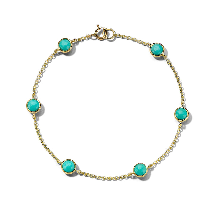 6-Stone Soft Confetti Bracelet
