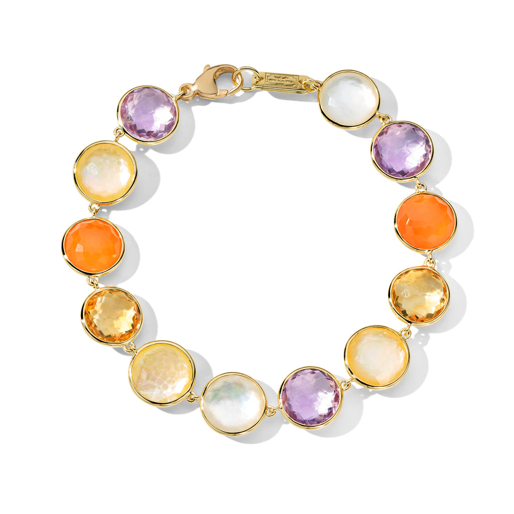 アクセサリー o Gallinari yellow stone bracelet 925 Lollipop® All-Stone Flexible Bracelet in Brezza – IPPOLITA