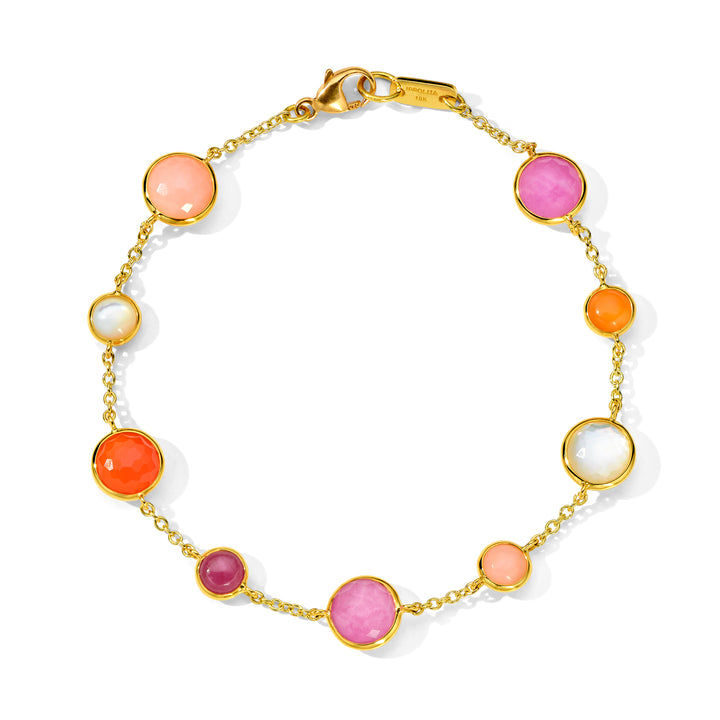 9-Stone Link Bracelet