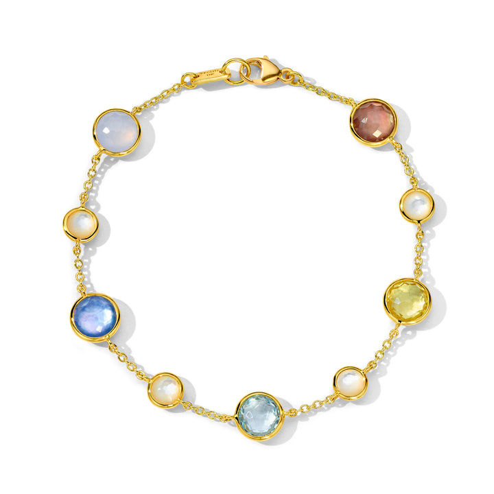 9-Stone Link Bracelet