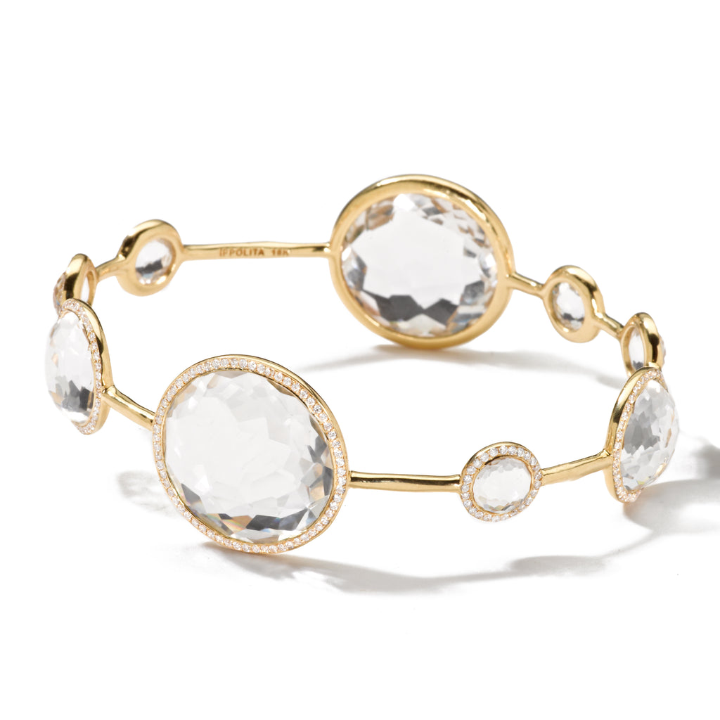 真様　AMERI　CLAY ROCK BANGLE 真様 AMERI CLAY ROCK BANGLE 925 Rock Candy® Bangle in Brown
