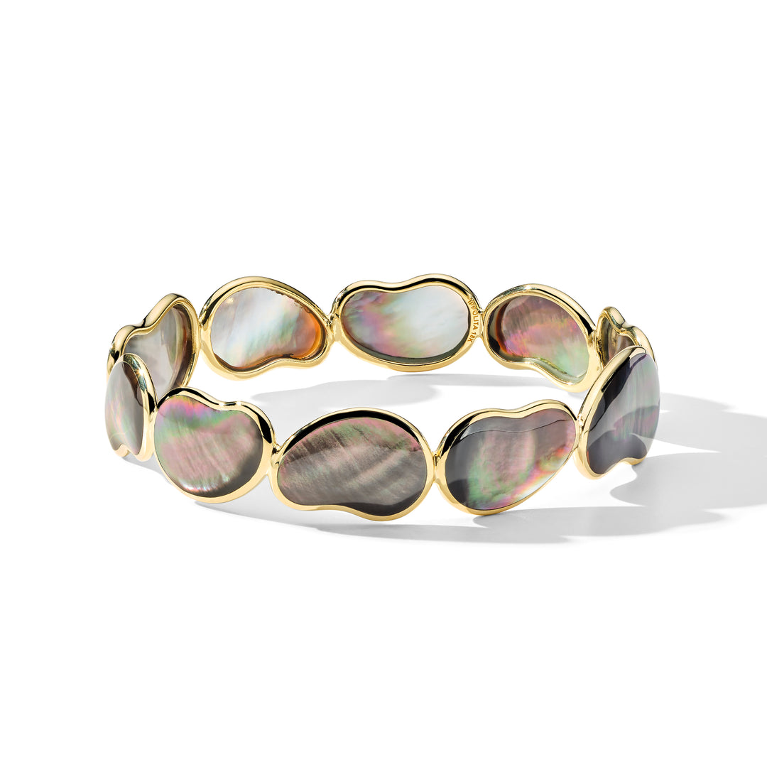 Bean Bangle Bracelet