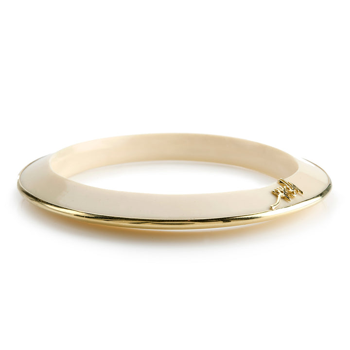 Ippolita Signature Resin Bangle in Ivory