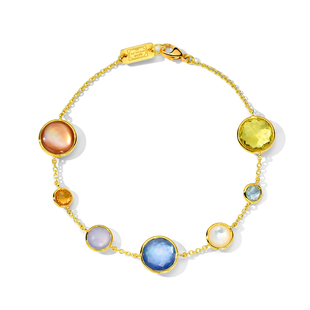 Lollitini 7-Stone Link Bracelet