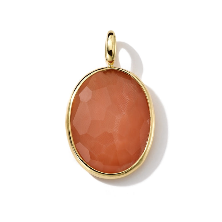 Oval Spaghetti Cameo Doublet Charm