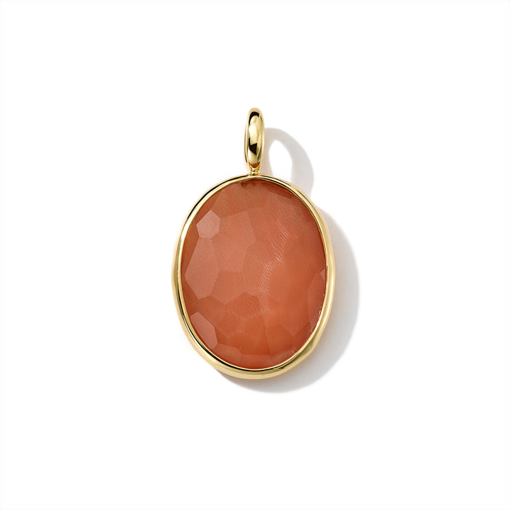 Oval Surfer Girl Cameo Doublet Charm