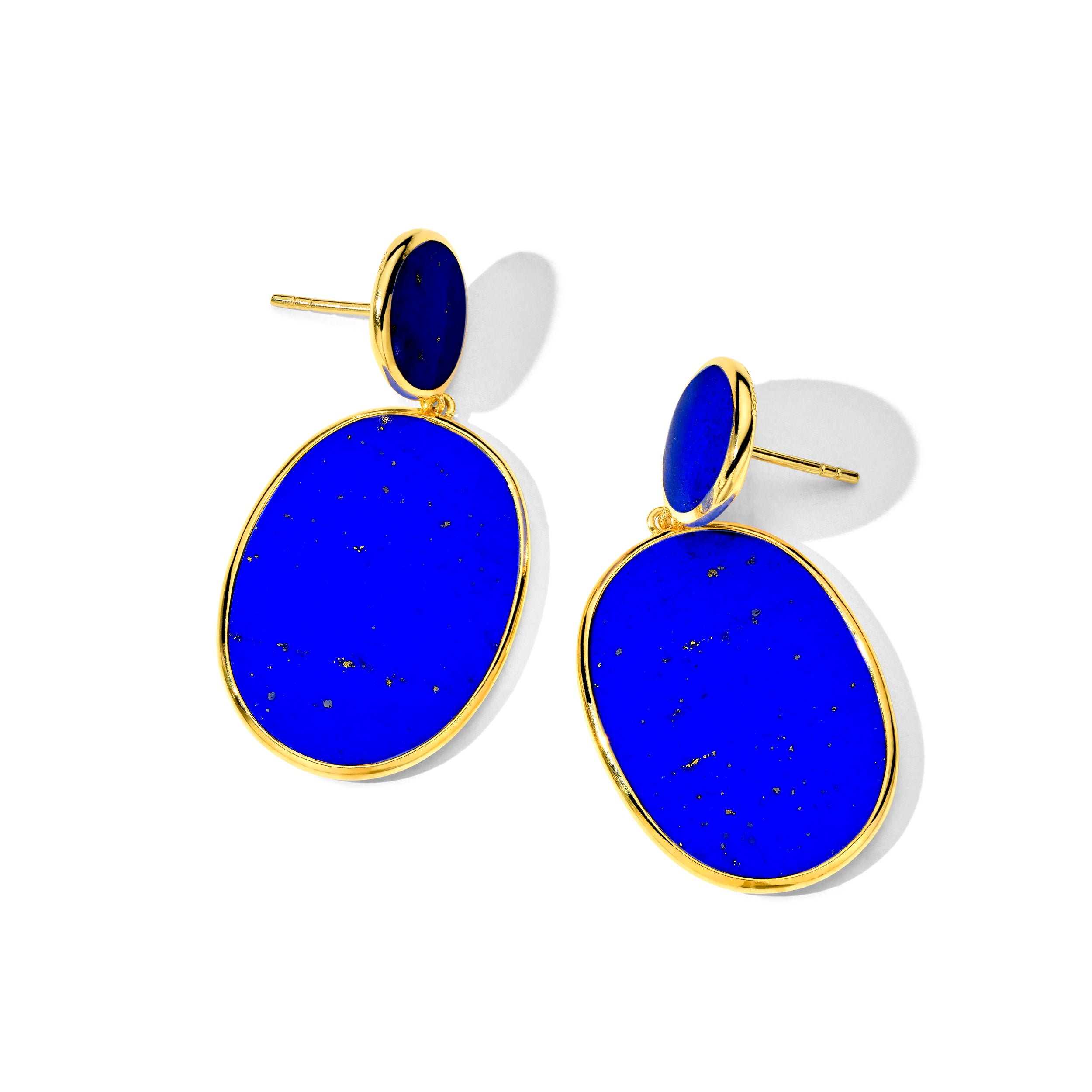 18K Gold Polished Rock Candy Snowman Earrings | IPPOLITA