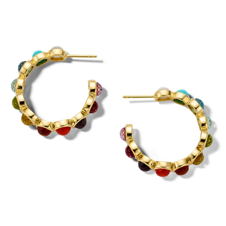 Medium Bubble Hoop Earrings