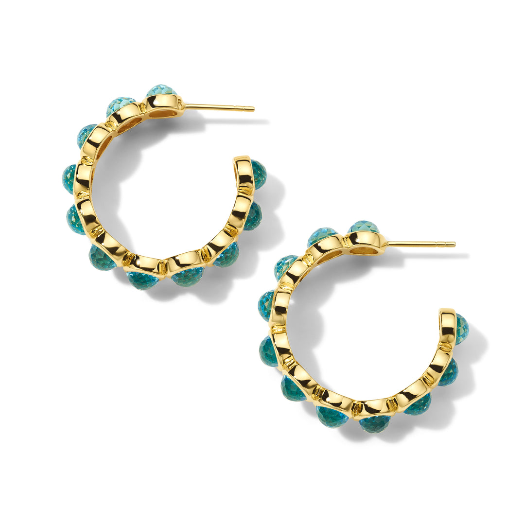 Medium Bubble Hoop Earrings