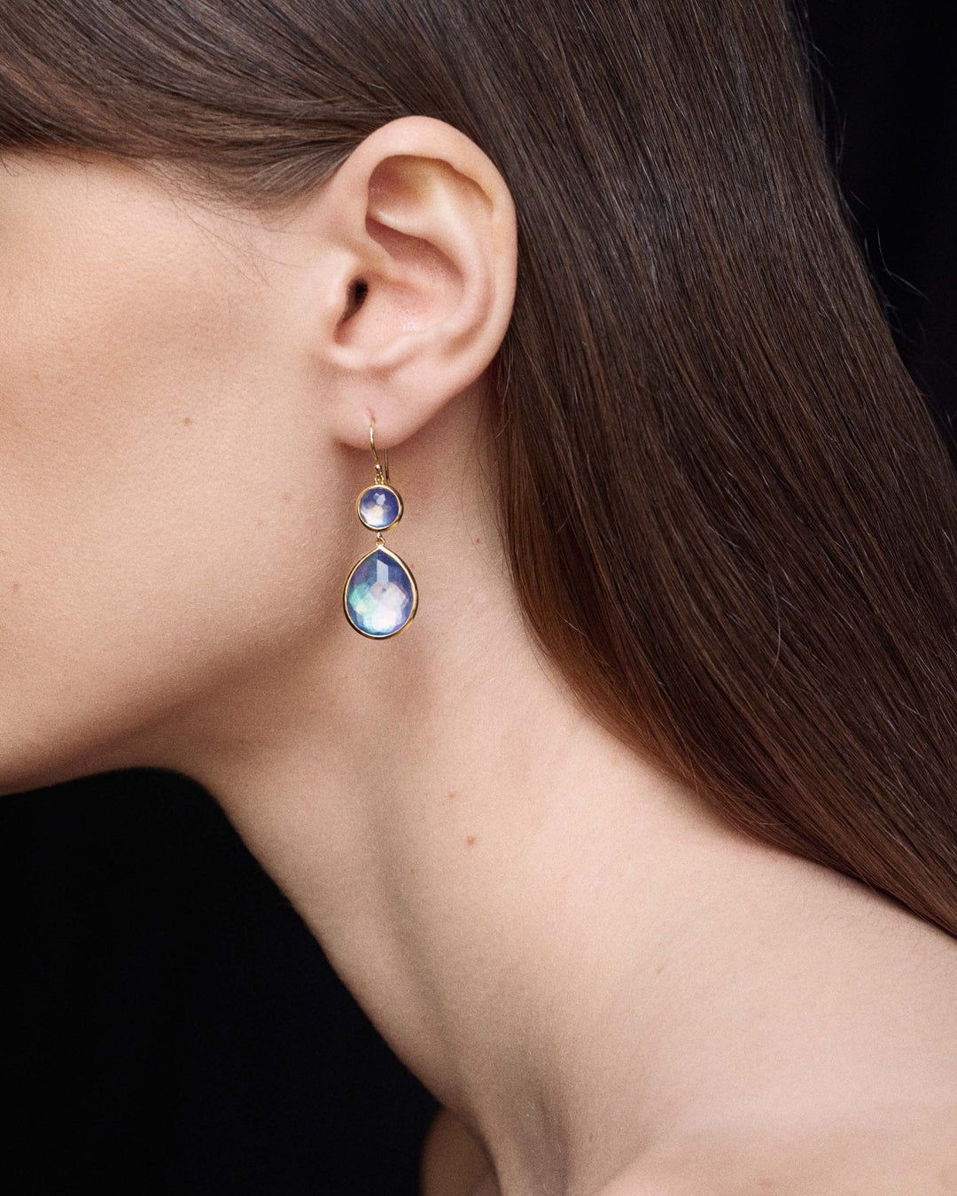 Snowman Teardrop Earrings