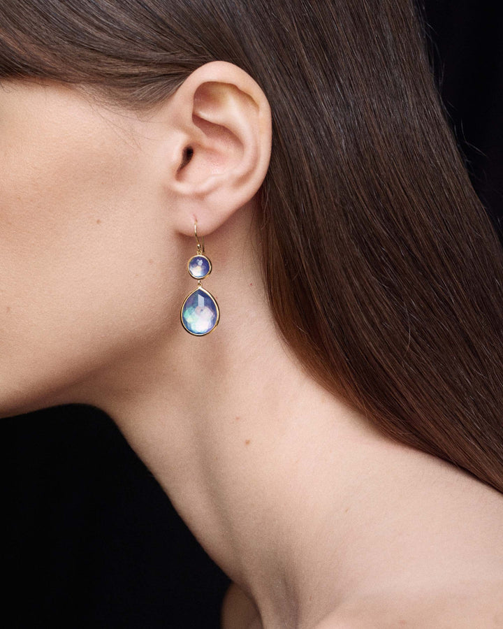 Snowman Teardrop Earrings