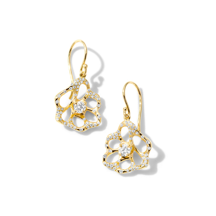 Small Flora Drop Earrings
