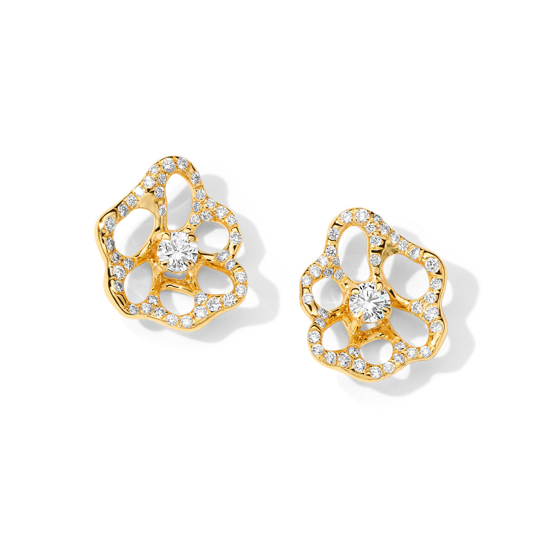 Mini Flora Stud Earrings