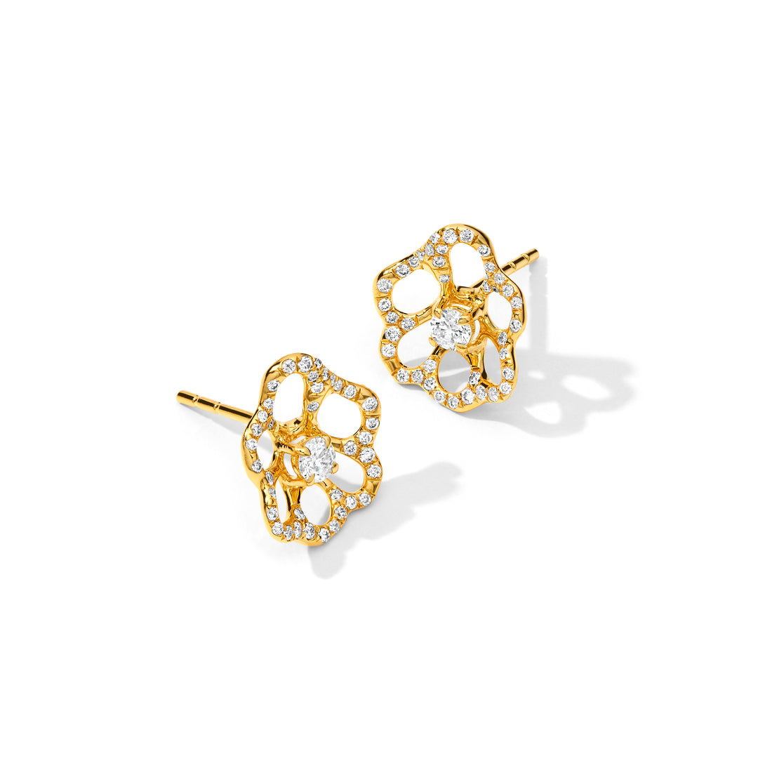 Mini Flora Stud Earrings