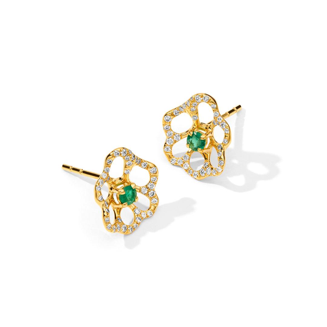 Mini Flora Stud Earrings