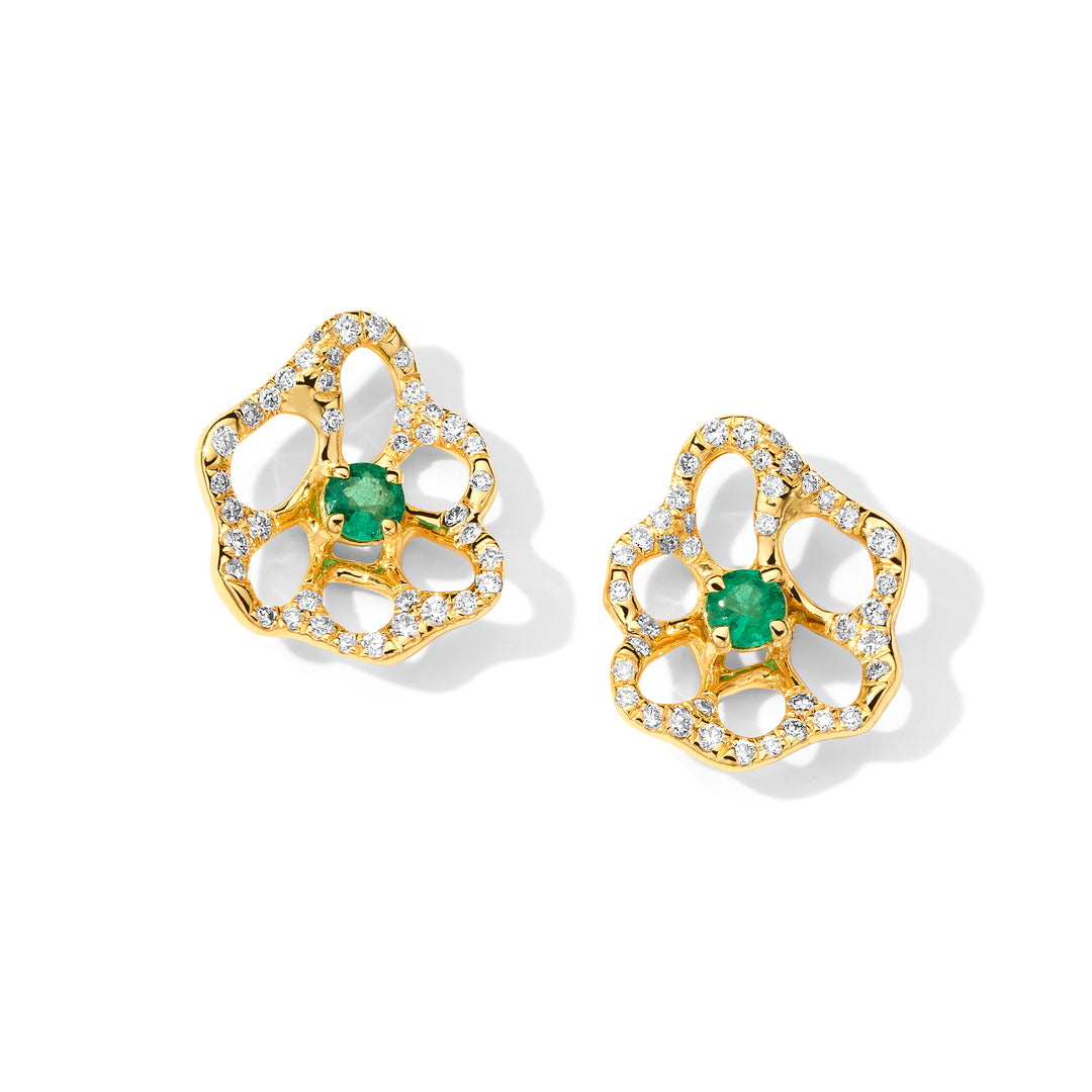 Mini Flora Stud Earrings