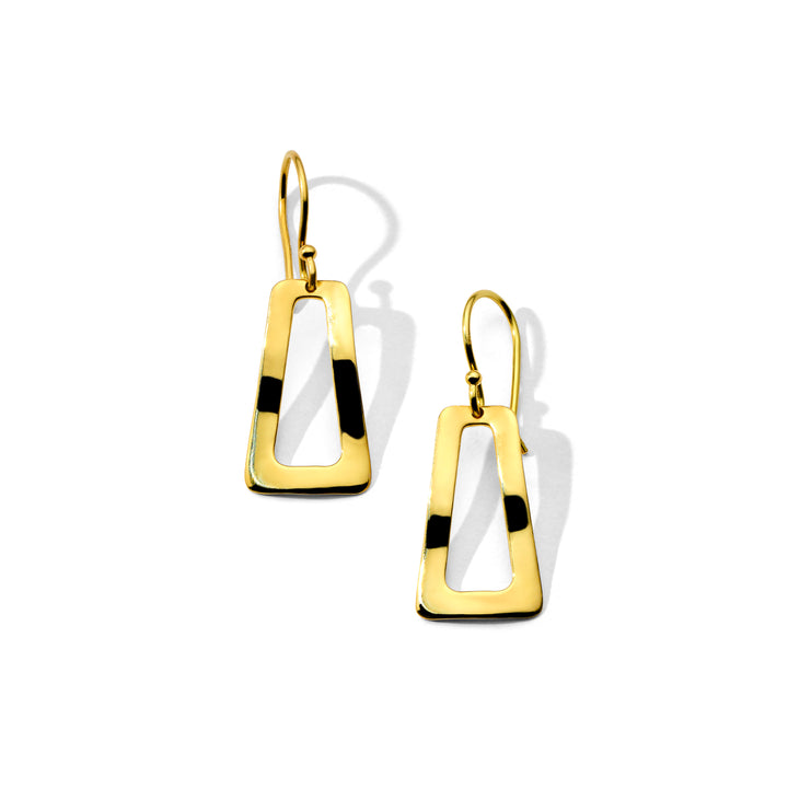 Small Wavy Open Shape Earrings