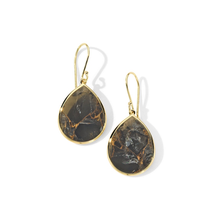 Small Stone Teardrop Earrings
