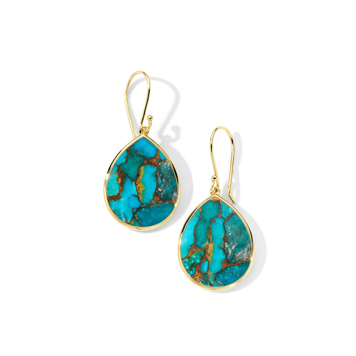 Small Stone Teardrop Earrings
