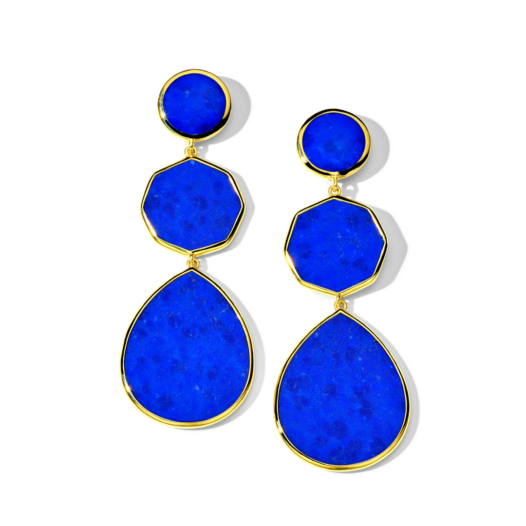 Crazy 8's 3-Stone Drop Earrings