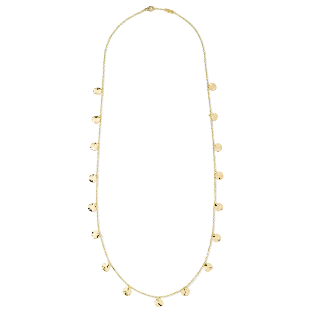 Long Paillette Layering Necklace