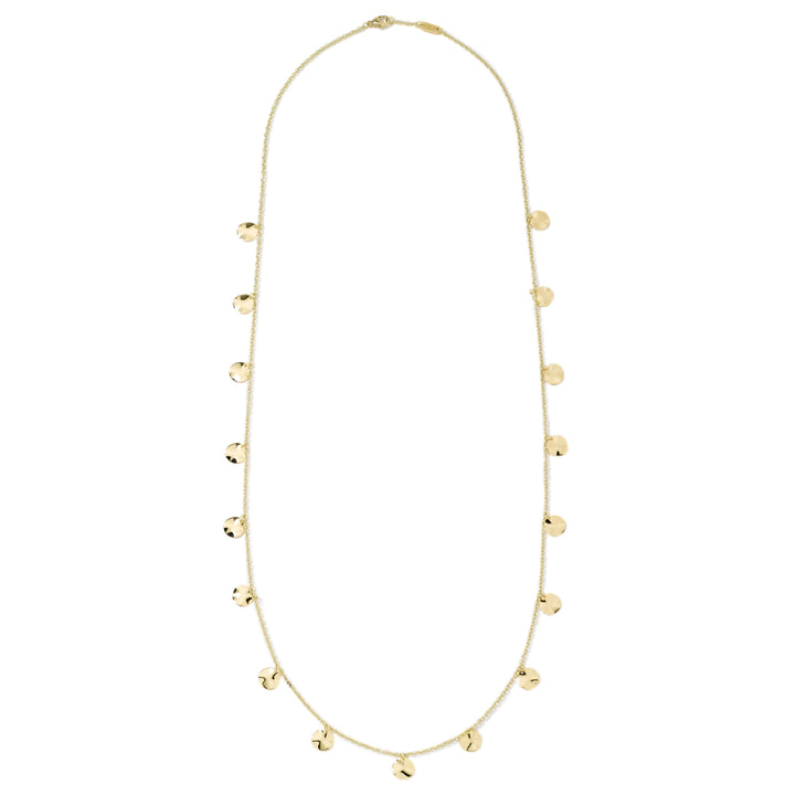Long Paillette Layering Necklace