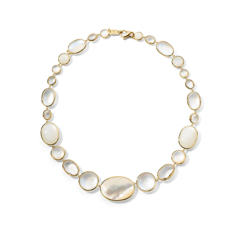 All Stone Short Necklace