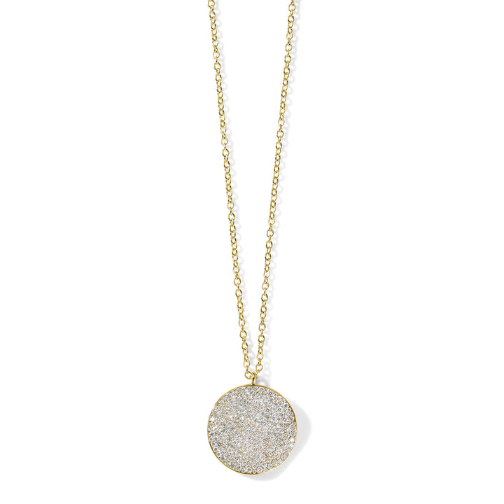 Large Flower Pendant Necklace 16" (1.06ctw)