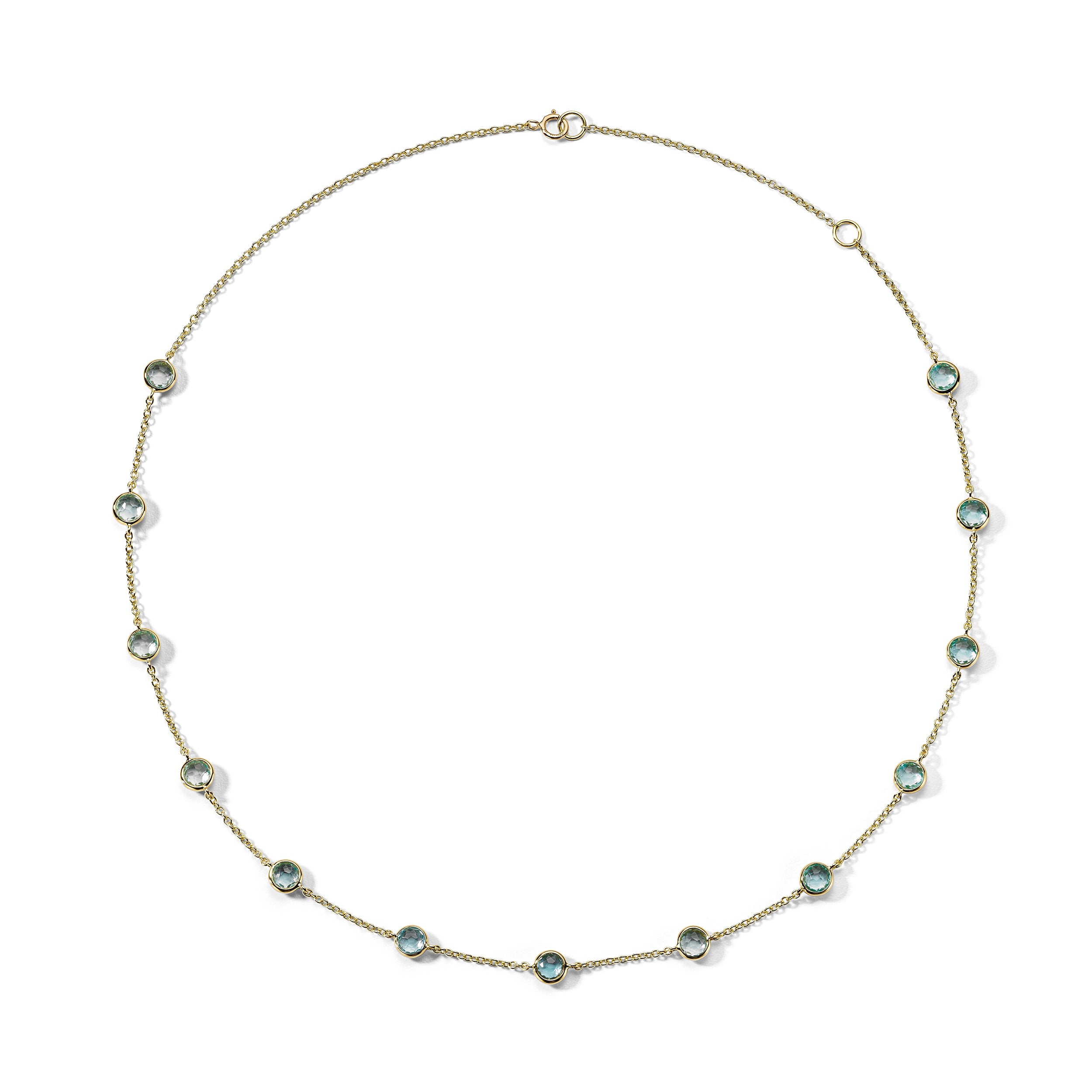 18K Gold Lollipop® Confetti Necklace in Mother-of-Pearl 16