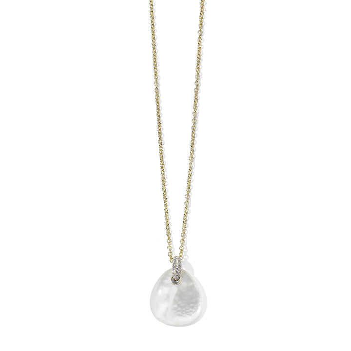 Small Pebble Pendant Necklace