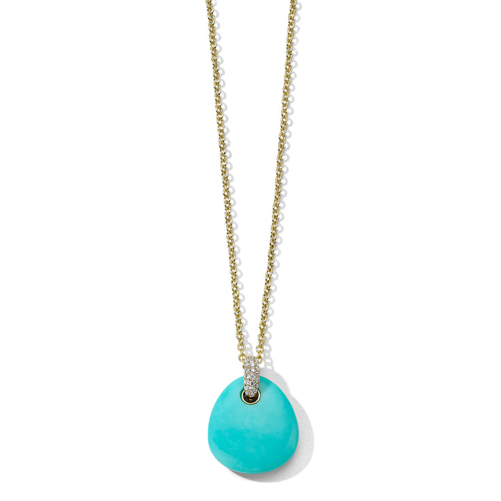 Small Pebble Pendant Necklace