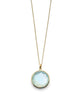 BLUE TOPAZ-MOP-GREEN GOLD CITRINE TRIPLET