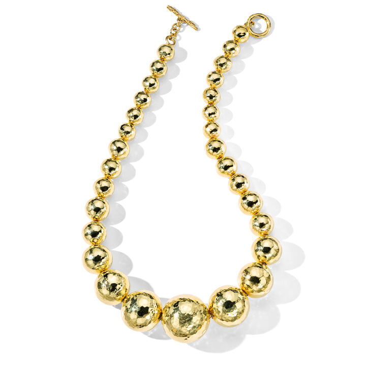 Graduated Ball Necklace 20"
