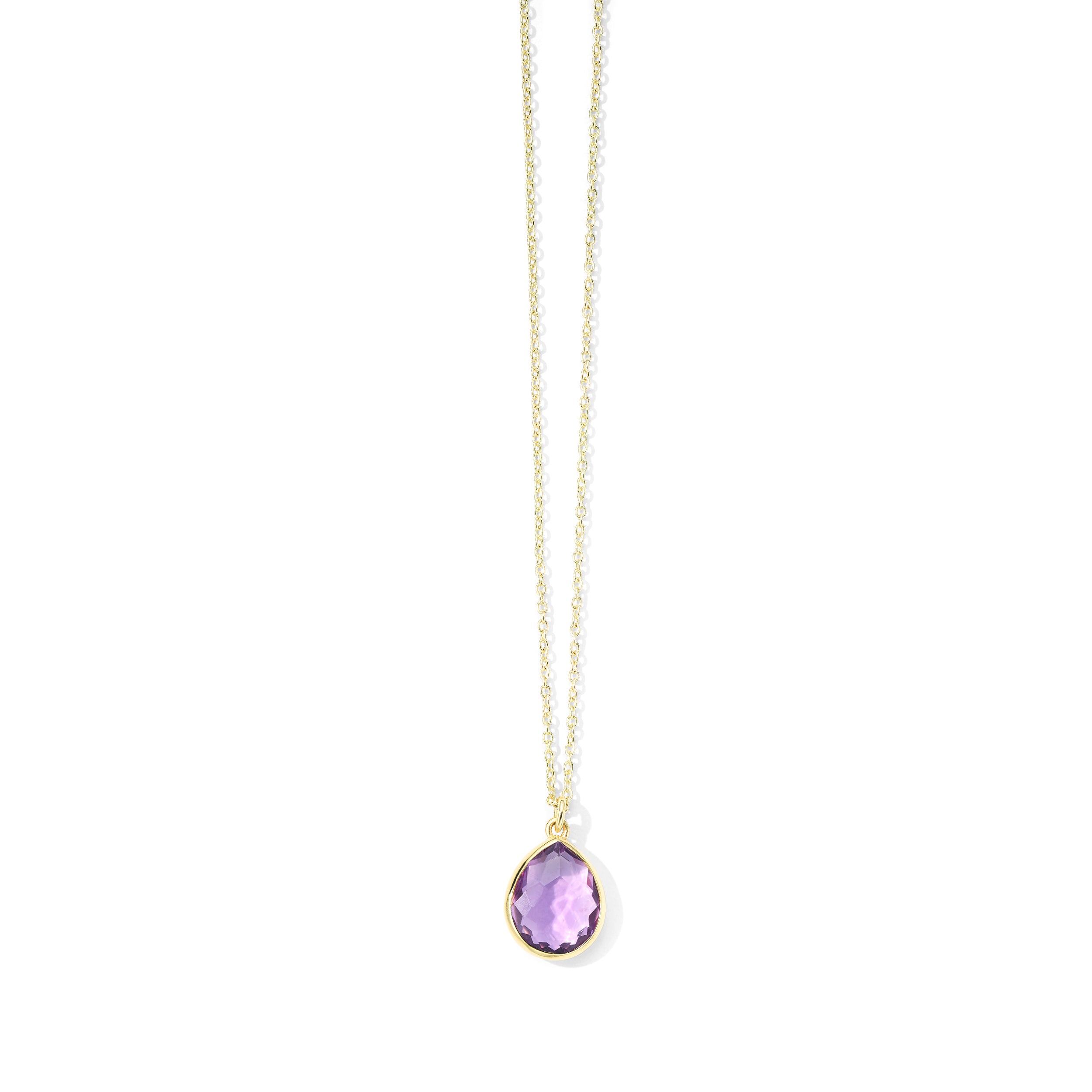 Mini Teardrop Pendant Necklace in 18K Gold – IPPOLITA