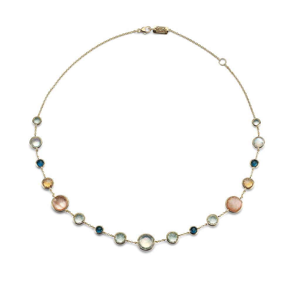 Lollitini Short Multi-Stone Necklace