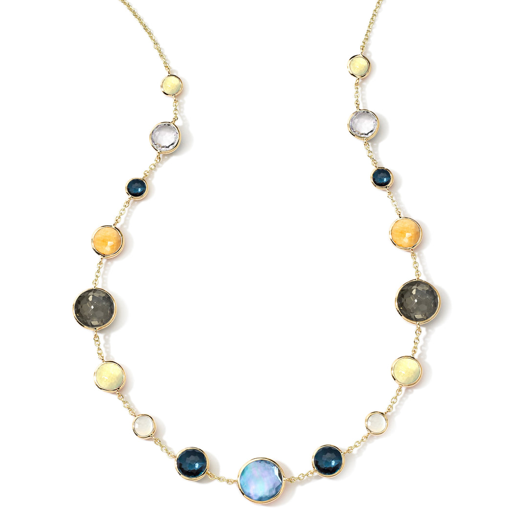 Lollitini Short Multi-Stone Necklace