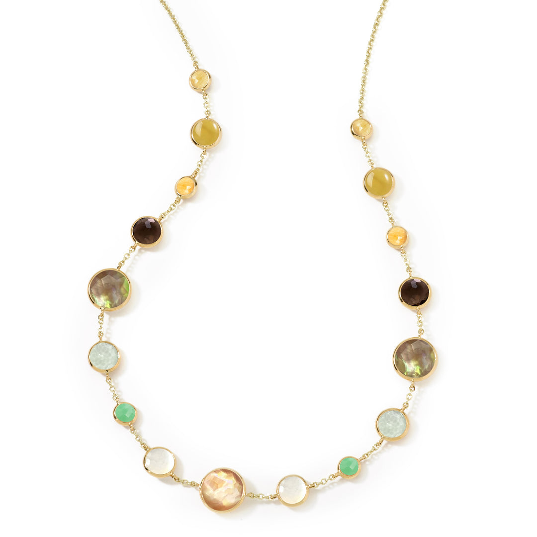 Lollitini Short Multi-Stone Necklace
