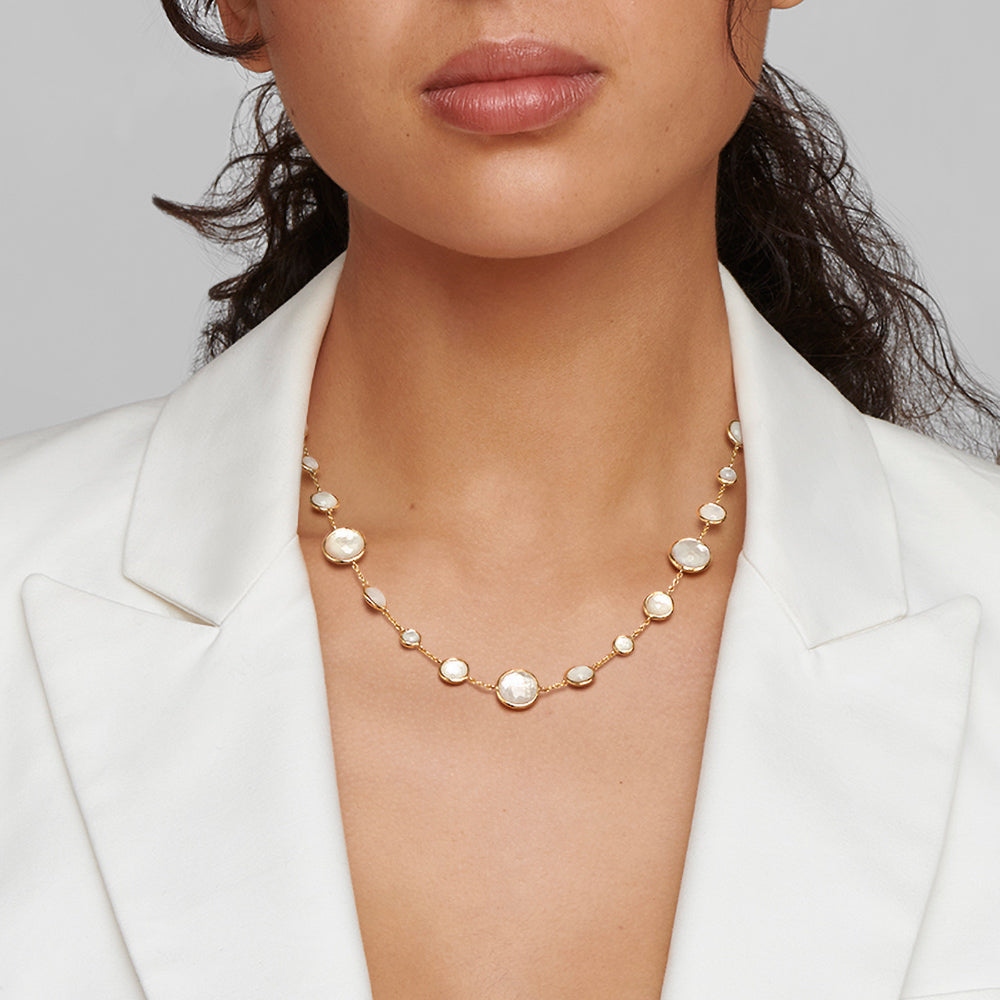Lollitini Short Multi-Stone Necklace