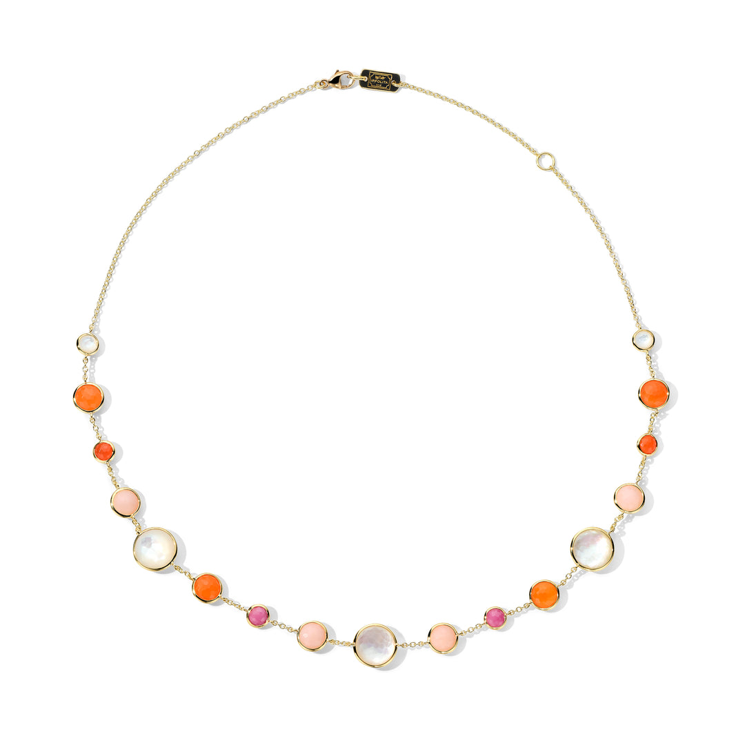 Lollitini Short Multi-Stone Necklace