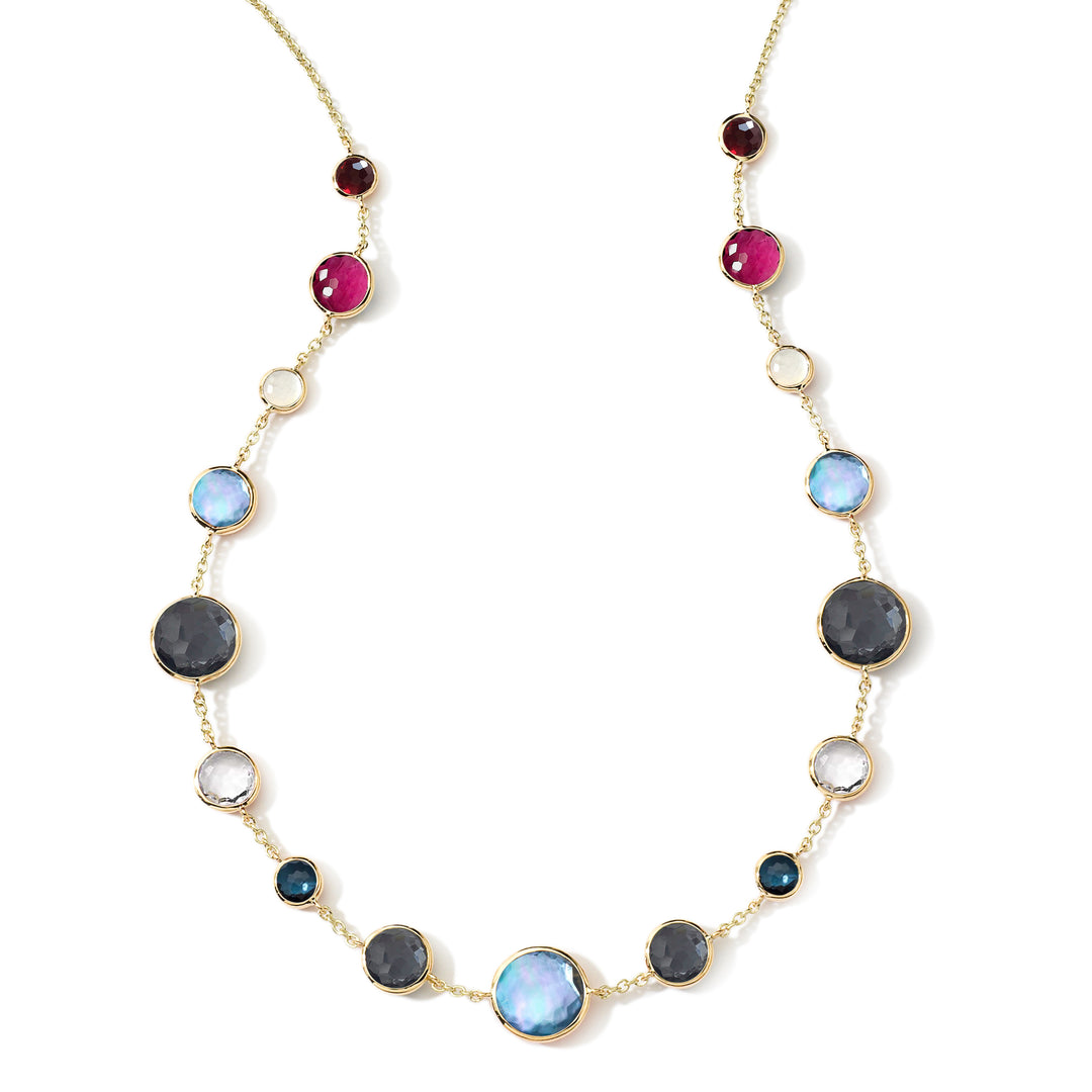 Lollitini Short Multi-Stone Necklace