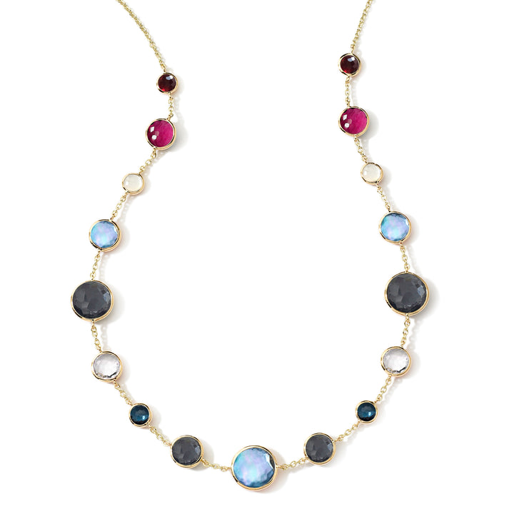 Lollitini Short Multi-Stone Necklace