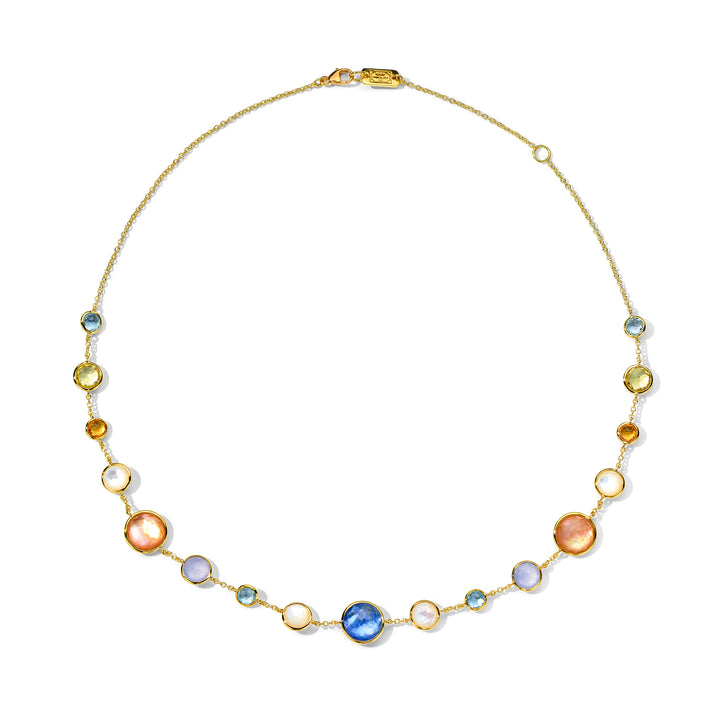 Lollitini Short Multi-Stone Necklace