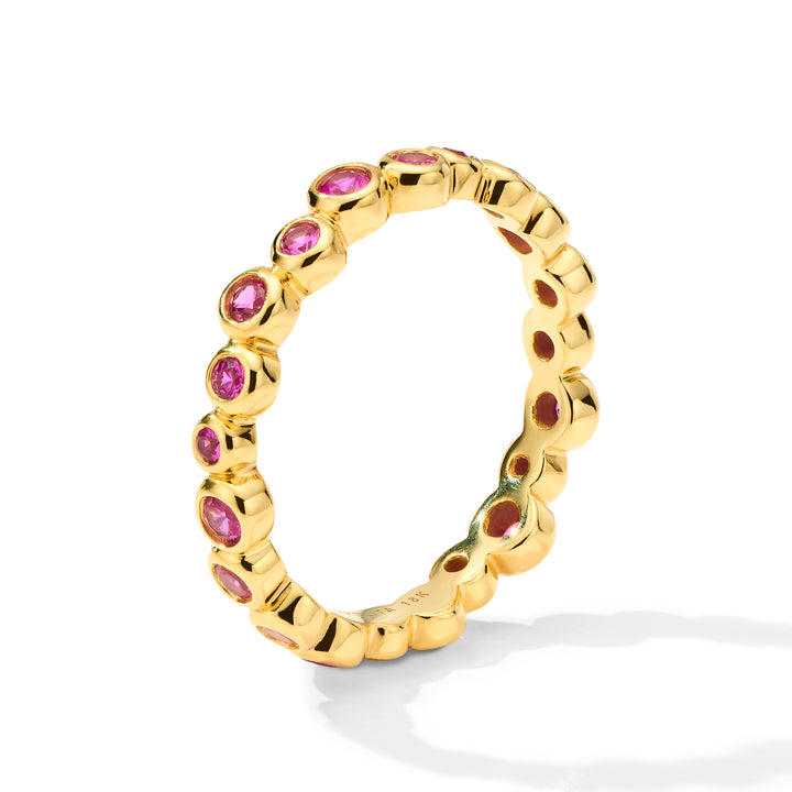 18K GOLD / PINK SAPPHIRE
