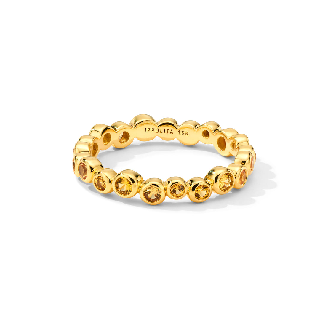 18K GOLD / YELLOW SAPPHIRE